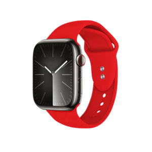 Crong Liquid – apyrankė skirta Apple Watch 38/40/41/42 mm red