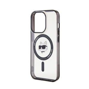 Karl Lagerfeld IML Choupette Head MagSafe - Apple iPhone 15 Pro Max Case Transparent - Image 6