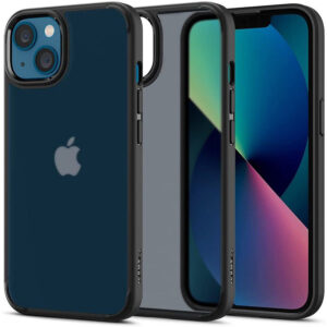 Spigen Ultra Hybrid - dėklas skirtas Apple iPhone 13 Matte Frost Black - Image 1