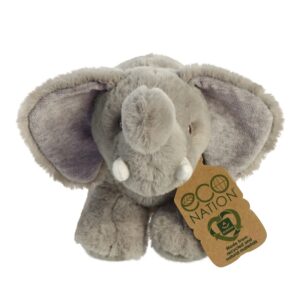 Eco Nation – Plush Toy / Cuddly Elephant 27 cm Eco-Friendly - Image 2