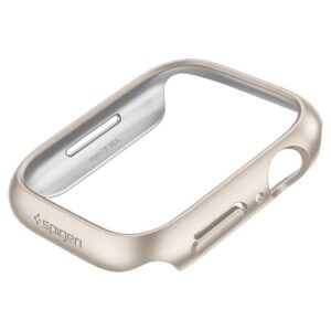 Spigen Thin Fit – Case for Apple Watch 8 / 7 41 mm (Starlight) - Image 3
