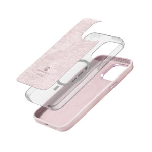Crong Color Cover LUX Magnetic - dėklas skirtas Apple iPhone 15 Pro MagSafe Pink - Image 2