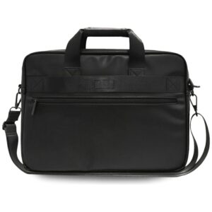BMW Carbon Pockets & Metal Logo - 16" Notebook Bag Black - Image 3