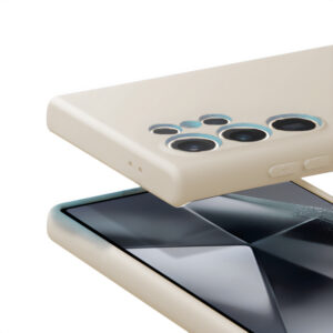 Crong Color Cover - dėklas Samsung Galaxy S24 Ultra Beige - Image 3