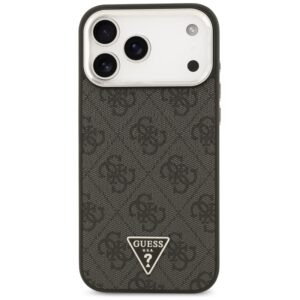 Guess 4G Triangle Logo MagSafe - dėklas skirtas Apple iPhone 17 Pro Max black - Image 3
