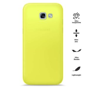 PURO 0.3 Nude - dėklas skirtas Samsung Galaxy A3 2017 Fluo Yellow - Image 1