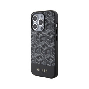 Guess GCube Stripes MagSafe - Apple iPhone 15 Pro Case black - Image 2