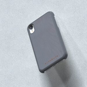 Nordic Elements Original Gefion - dėklas skirtas Apple iPhone XR with real maple wood Mid Grey - Image 2