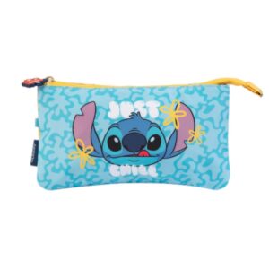 Disney Stitch - 3-compartment pencil case from the Tropical collection - Image 1