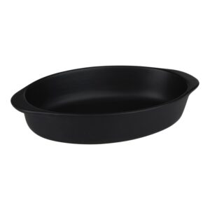 Alpina - Ceramic Oven Dish, Oval, 27x17x5.3 cm (Black)