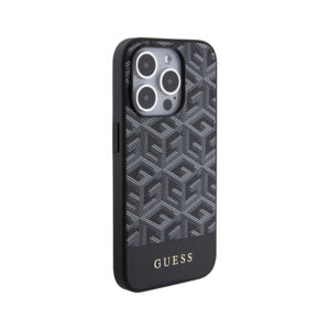 Guess GCube Stripes MagSafe - Apple iPhone 15 Pro Case black - Image 4