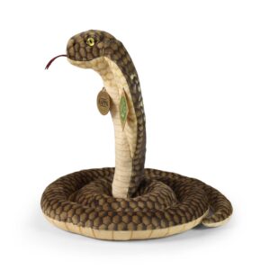 Rappa - Plush Realistic Toy Snake Cobra 127 cm Eco-Friendly - Image 3