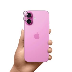 3mk HARDY Lens Protection Pro - Camera Lens Glass for iPhone 17 (Light Purple) - Image 6