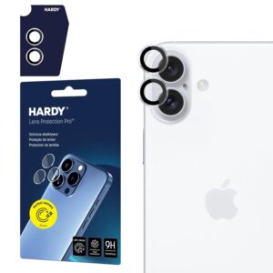 3mk HARDY Lens Protection Pro - Camera Lens Glass for iPhone 17 (Transparent)