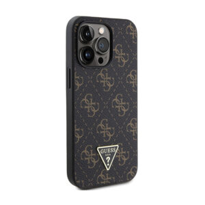 Guess 4G Triangle Metal Logo - dėklas skirtas Apple iPhone 13 Pro Black - Image 4