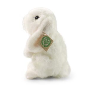 Rappa - Plush Realistic Standing Bunny 18 cm Eco-Friendly - Image 3