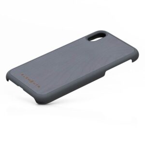 Nordic Elements Original Gefion - dėklas skirtas Apple iPhone XR with real maple wood Mid Grey - Image 4