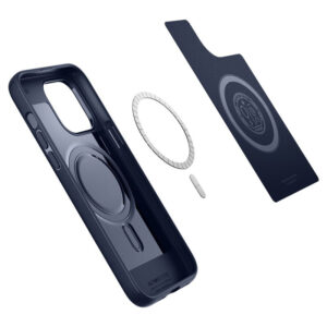 Spigen Mag Armor - dėklas skirtas Apple iPhone 14 Pro Max Navy Blue - Image 1