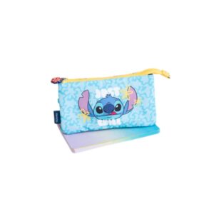 Disney Stitch - 3-compartment pencil case from the Tropical collection - Image 4