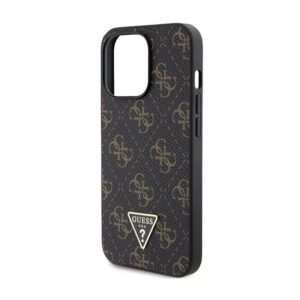 Guess 4G Triangle Metal Logo - dėklas skirtas Apple iPhone 13 Pro Black - Image 6