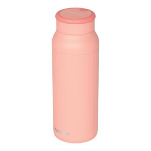 Quokka Echo - 690ml Stainless Steel Bottle with Silicone Handle (Pink)