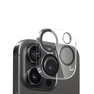 Crong Lens Shield - Glass skirtas camera and lens Apple iPhone 16 Pro / Apple iPhone 16 Pro Max / Apple iPhone 15 Pro / Apple iPhone 15 Pro Max