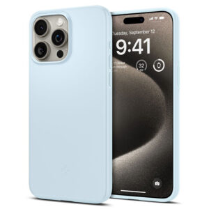 Spigen Thin Fit - dėklas skirtas Apple iPhone 15 Pro Max Blue - Image 1