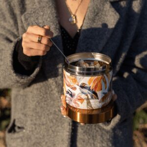 Quokka Whim - Stainless Steel Food Jar 600 ml (Autumn) - Image 2