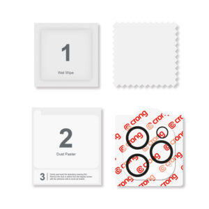 Crong Lens Shield - Glass skirtas camera and lens Apple iPhone 16 Pro / Apple iPhone 16 Pro Max / Apple iPhone 15 Pro / Apple iPhone 15 Pro Max - Image 2