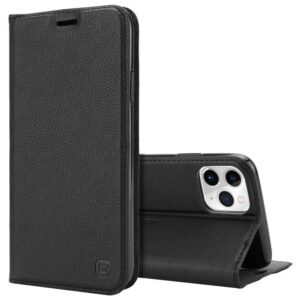 Crong Folio Case - PU Leather dėklas skirtas Apple iPhone 11 Pro Max Black - Image 3