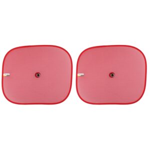 Dunlop - Sun visor for car side windows 36x44 cm 2 pcs (red) - Image 1
