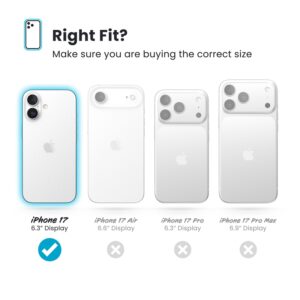 Speck Presidio Perfect Clear MagSafe - dėklas skirtas Apple iPhone 17 Clear / Silver - Image 6