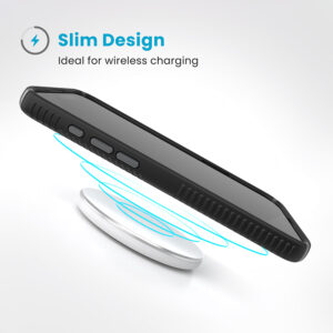 Speck Presidio2 Grip - dėklas skirtas Apple iPhone 16 Pro Max Black / Slate Grey / White - Image 3