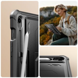 Tech-Protect Keval Pro Galaxy Tab S9 11.0 / S10 FE / S10 LITE 10.9 X710 / X716B / X520 / X526 / X400 / X406B juodos spalvos - Image 5