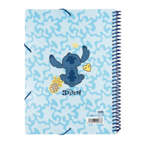 Disney Stitch - A4 Folder with Elastic Band + 30 Transparent Sleeves - Image 2