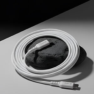 Crong Armor Link – Cable 100W PD 5A USB-C to USB-C 200cm white - Image 6