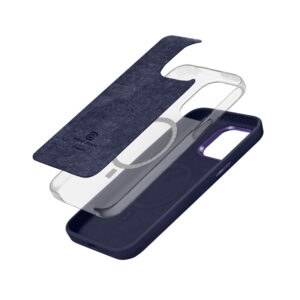 Crong Color Cover LUX Magnetic - dėklas skirtas Apple iPhone 15 Pro MagSafe Navy Blue - Image 2