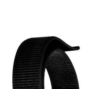 Crong Nylon Reflex – Sport strap for Apple Watch 38/40/41/42 mm (black) - Image 6