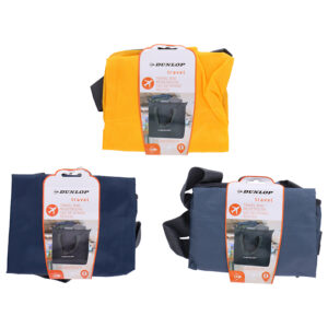 Dunlop - Travel bag foldable hand luggage (blue) - Image 2