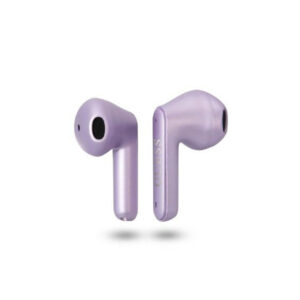 Guess Triangle Logo - TWS Earphones + Docking Station Purple - Image 2