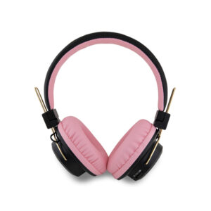 Hello Kitty Metal Logo Round Shape - Bluetooth wireless in-ear headphones V5.3 pink - Image 3