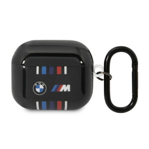 BMW Multiple Coloured Lines - dėklas skirtas Apple AirPods 3 (Black) - Image 1