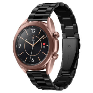 Spigen Modern Fit Band - Bracelet for Samsung Galaxy Watch 4 / 5 / 5 Pro / 6 (Black) - Image 2