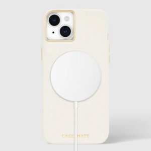 Case-Mate Silicone MagSafe - dėklas skirtas Apple iPhone 15 Plus Beige - Image 2