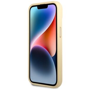 Guess Croco Collection - dėklas skirtas Apple iPhone 14 Plus Gold - Image 5