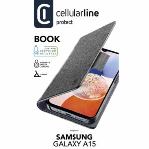 Cellularline Book Case - Samsung Galaxy A15 4G / 5G Case black - Image 4
