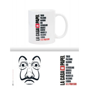 La Casa De Papel - Ceramic mug in gift box 330 ml (La Casa De Papel Mask) - Image 3
