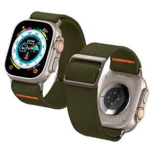 Spigen Fit Lite Ultra - Strap for Apple Watch 42/44/45/49 mm (Khaki) - Image 2