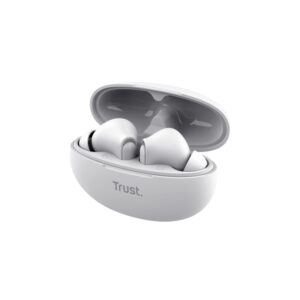 Trust Yavi - Wireless In-Ear Bluetooth TWS Earbuds with Charging Case & ENC (White) - Image 4