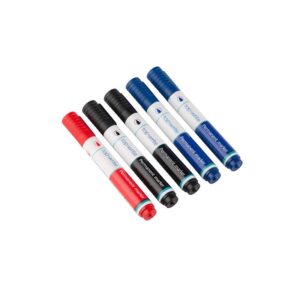 Topwrite - Set of permanent markers 5 pcs. (Black/Blue/Red)
